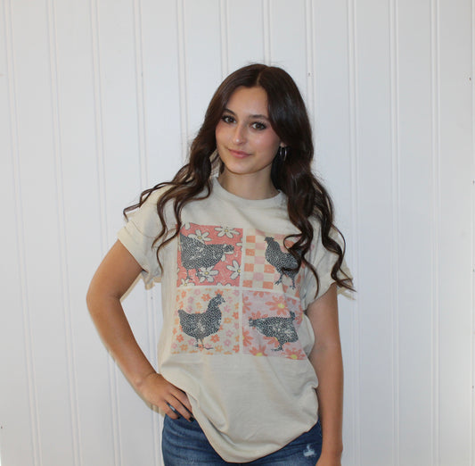 Chicken Girly tee