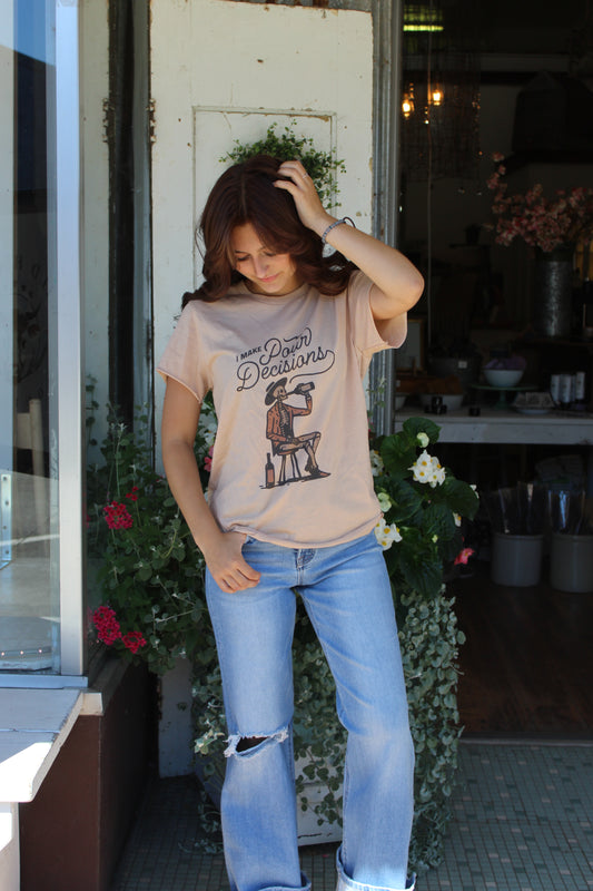Pour Decisions Graphic Tee