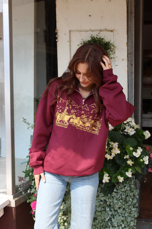 Cattle Drive Quarter Zip