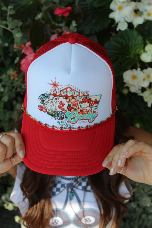 Feeling Lucky Trucker Hat