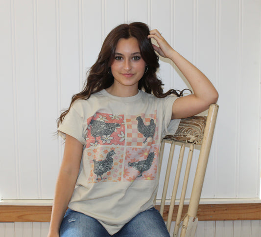 Chicken Girly tee