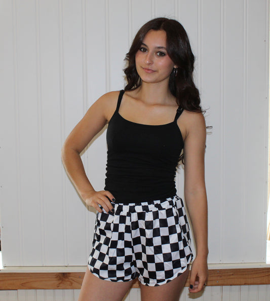 Checkerboard Shorts