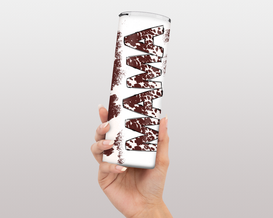Mama Cowhide Tumbler