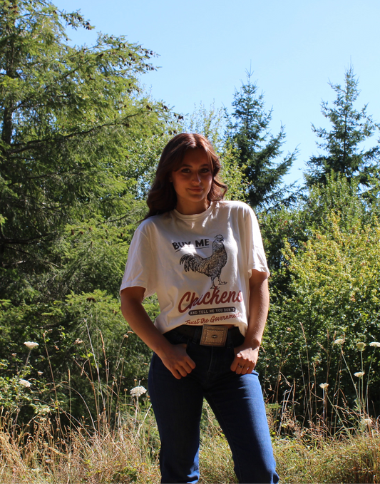 Buy Me Chickens Graphic Tee