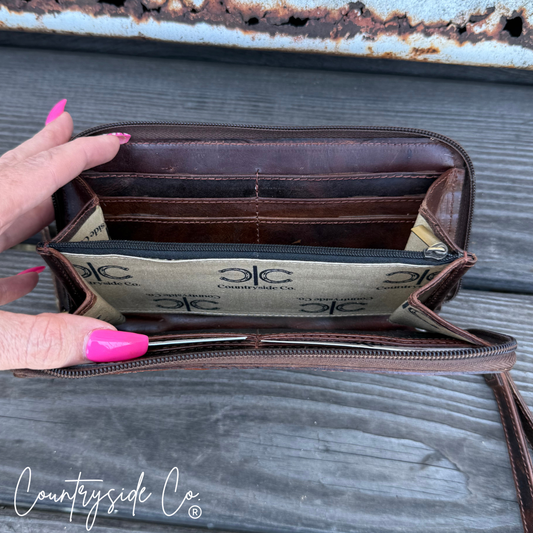 Georgia Cowhide Wallet