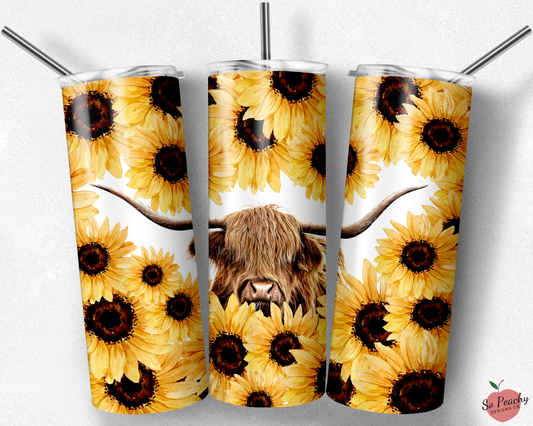 Highland Cow Tumbler