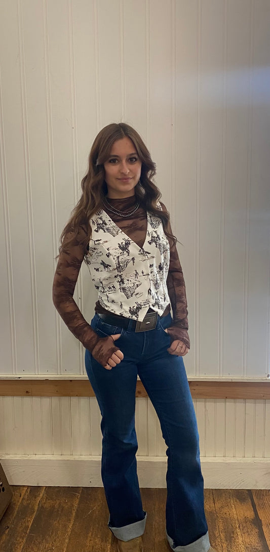 Maylee Mesh Tops