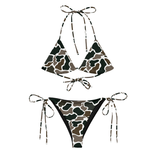 Duck Camo string bikini
