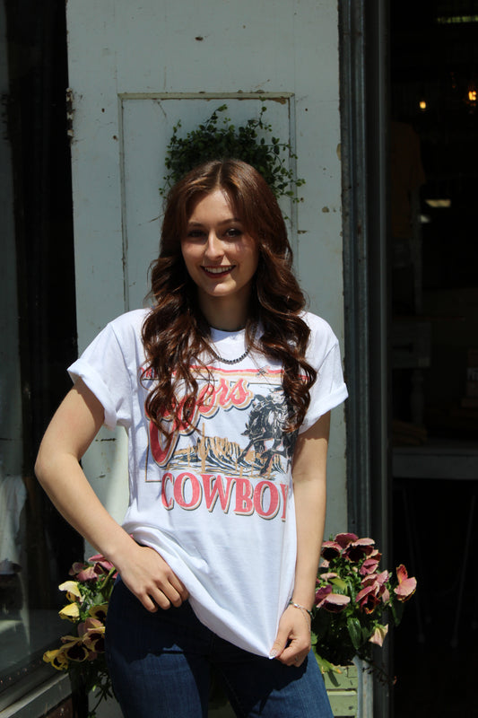 Red & Gold Coors Tee