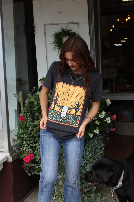 Skull Sunset Tee