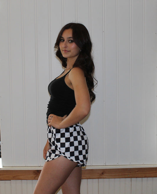 Checkerboard Shorts