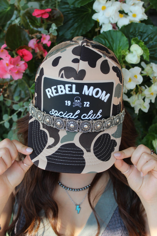 Rebel Mom Social Club Trucker Hat