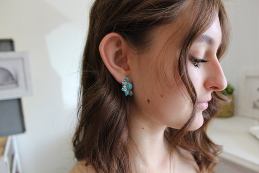 Cluster Stud Earrings