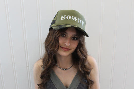 Camo Howdy Hat