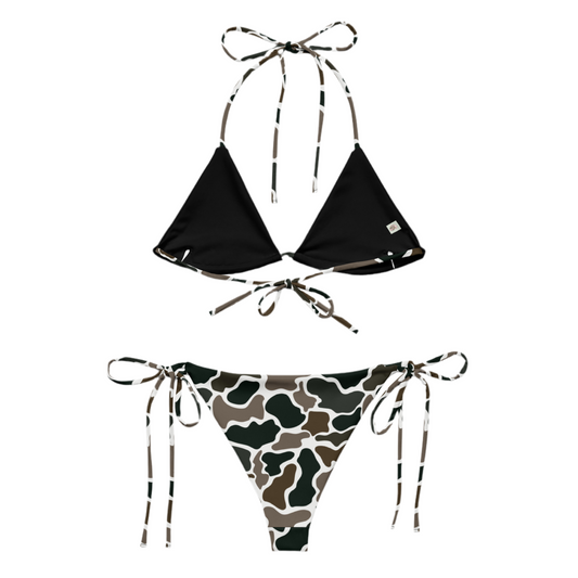 Duck Camo string bikini