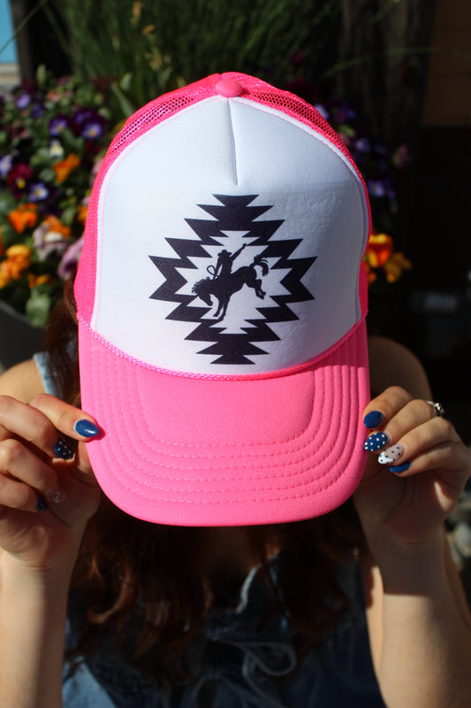Aztec Bronc Trucker Hat