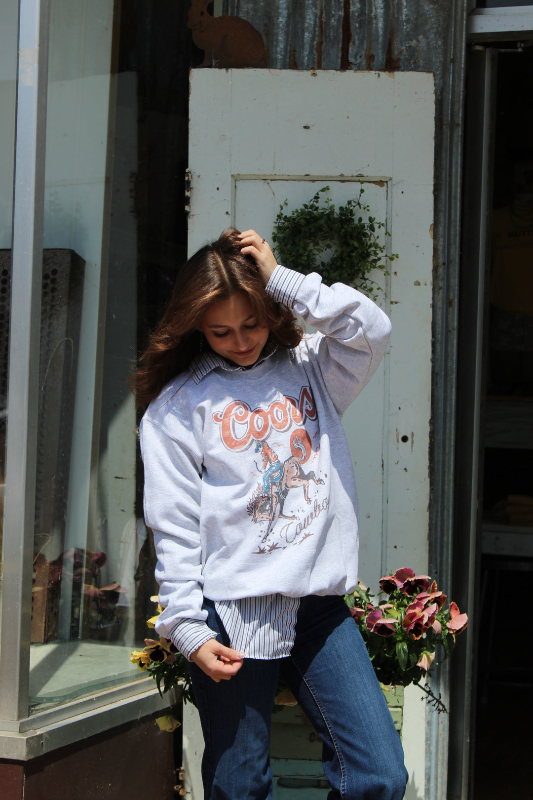 Coors Cowboy Sweatshirt