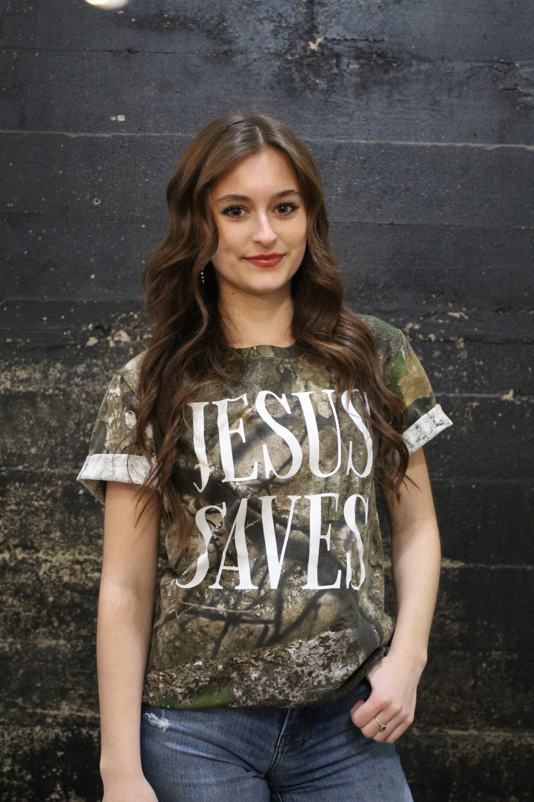 Jesus Saves Tee