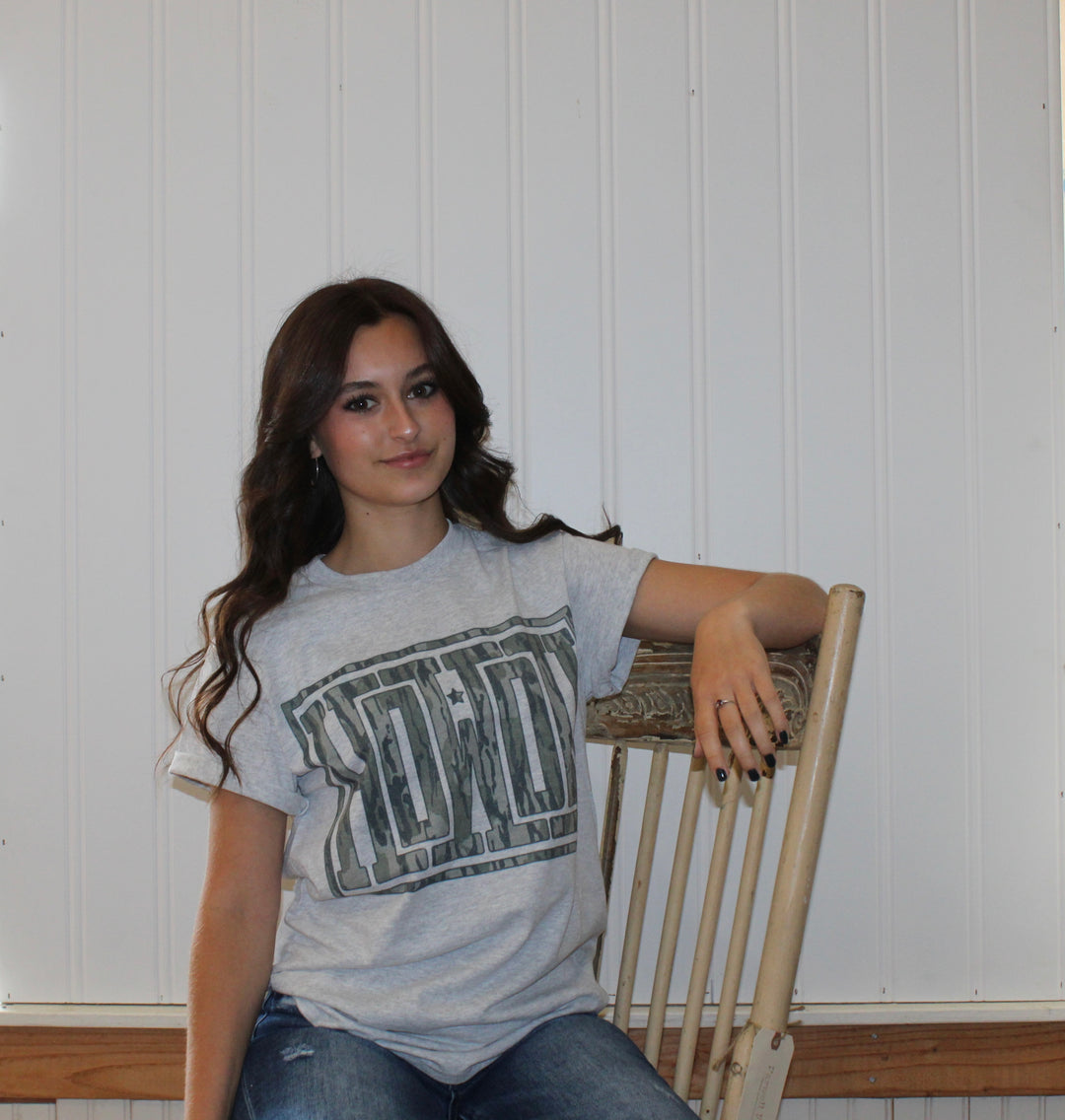 Camo Howdy Tee