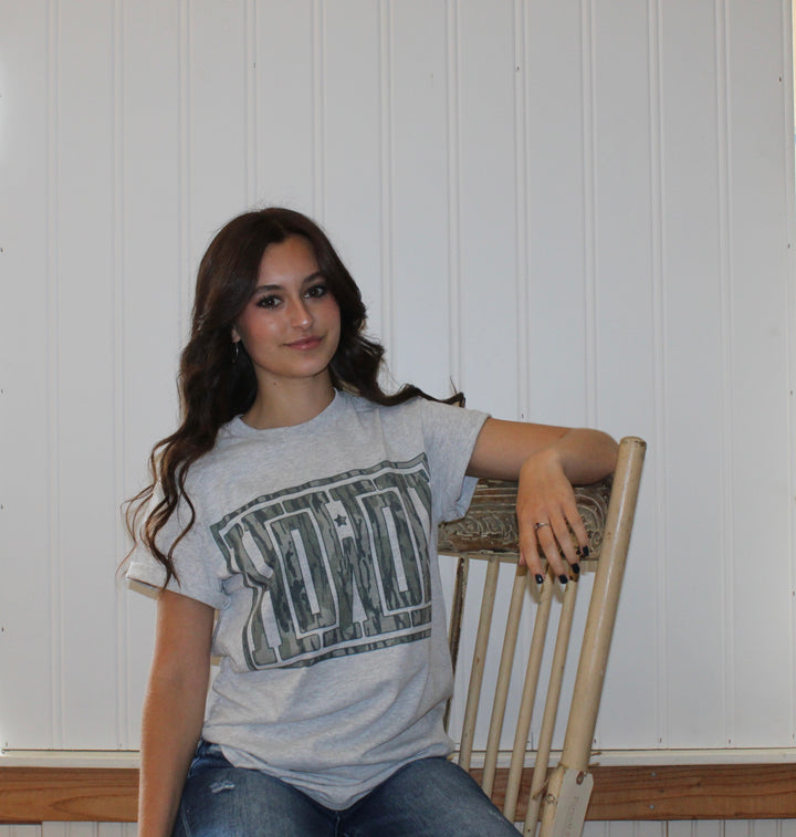 Camo Howdy Tee