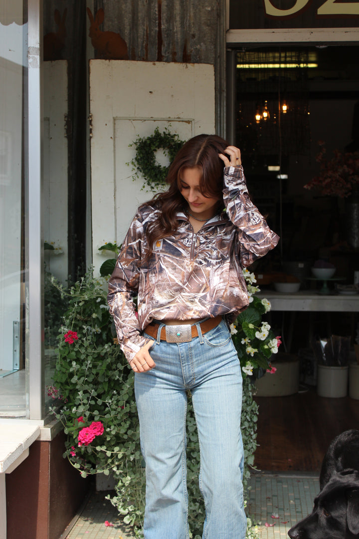 Camo Quarter Zip