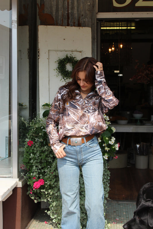 Camo Quarter Zip
