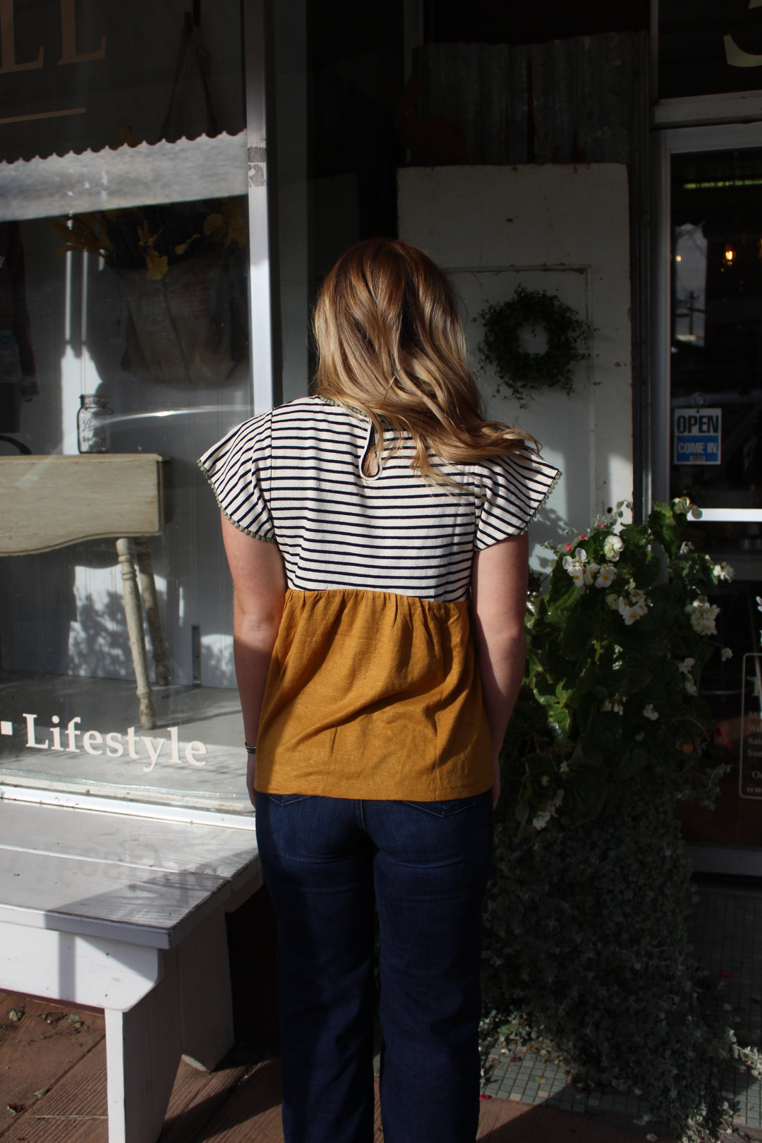 Prudence Embroidered Top