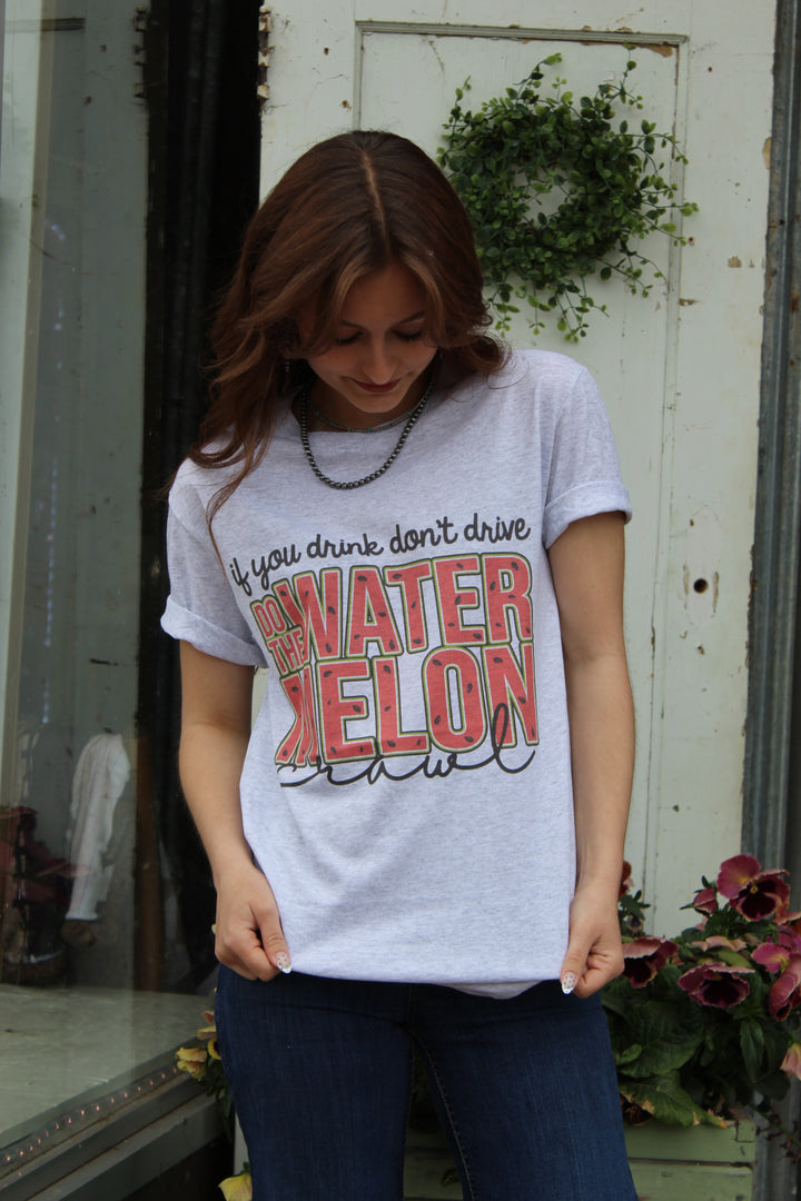 Watermelon Crawl Graphic Tee