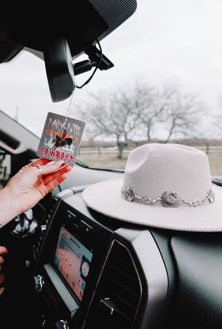 Long Live Cowboys Car Air Freshener