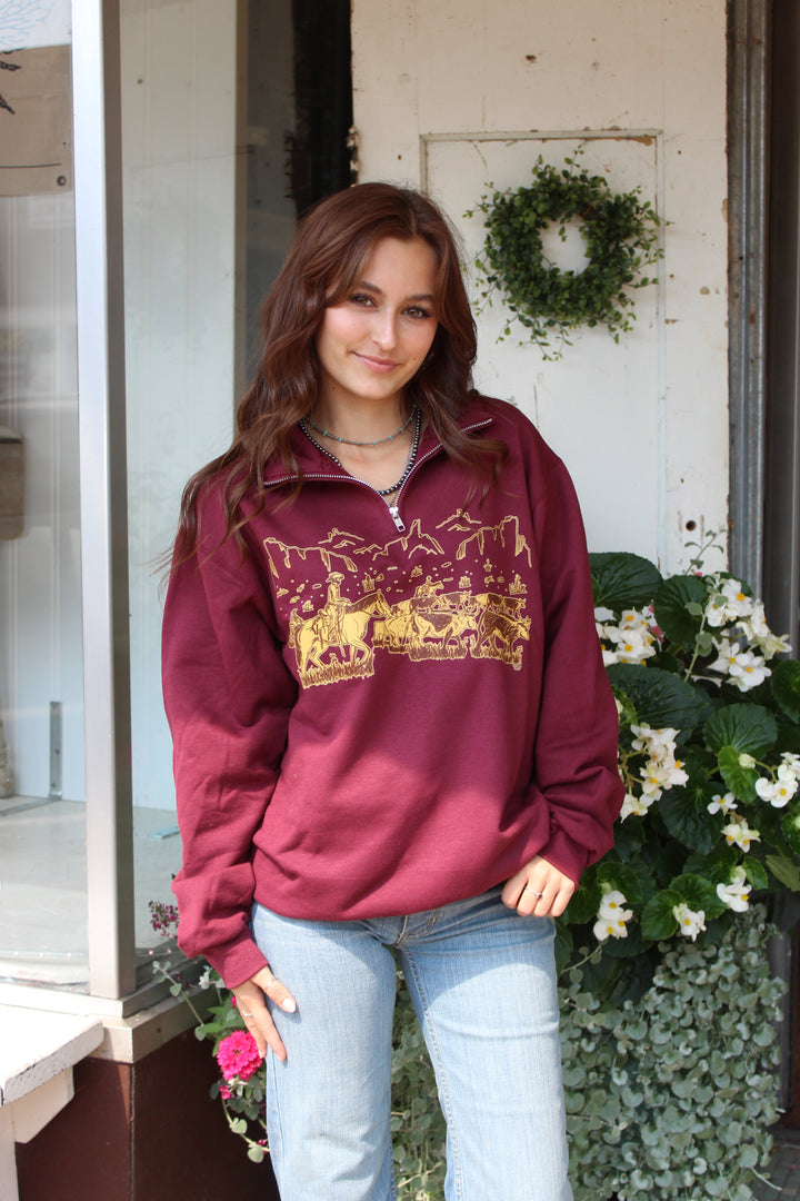 Cattle Drive Quarter Zip