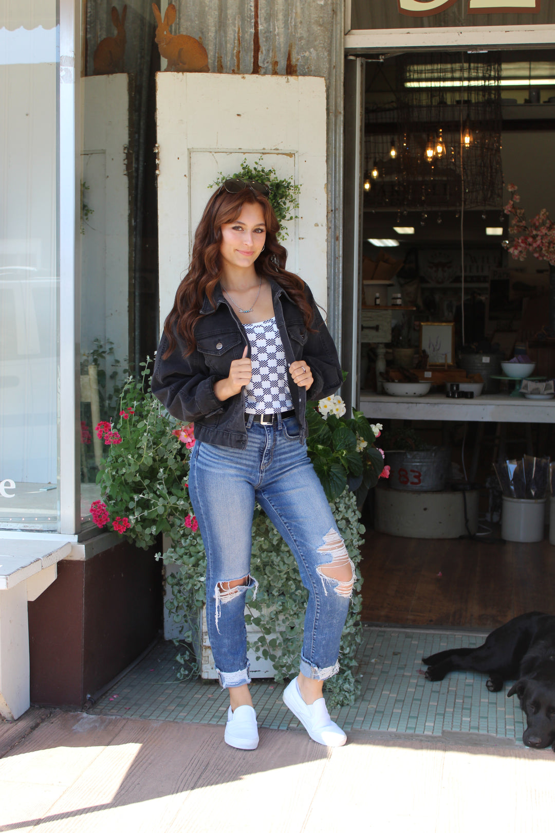 Balloon Sleeve Denim Jacket