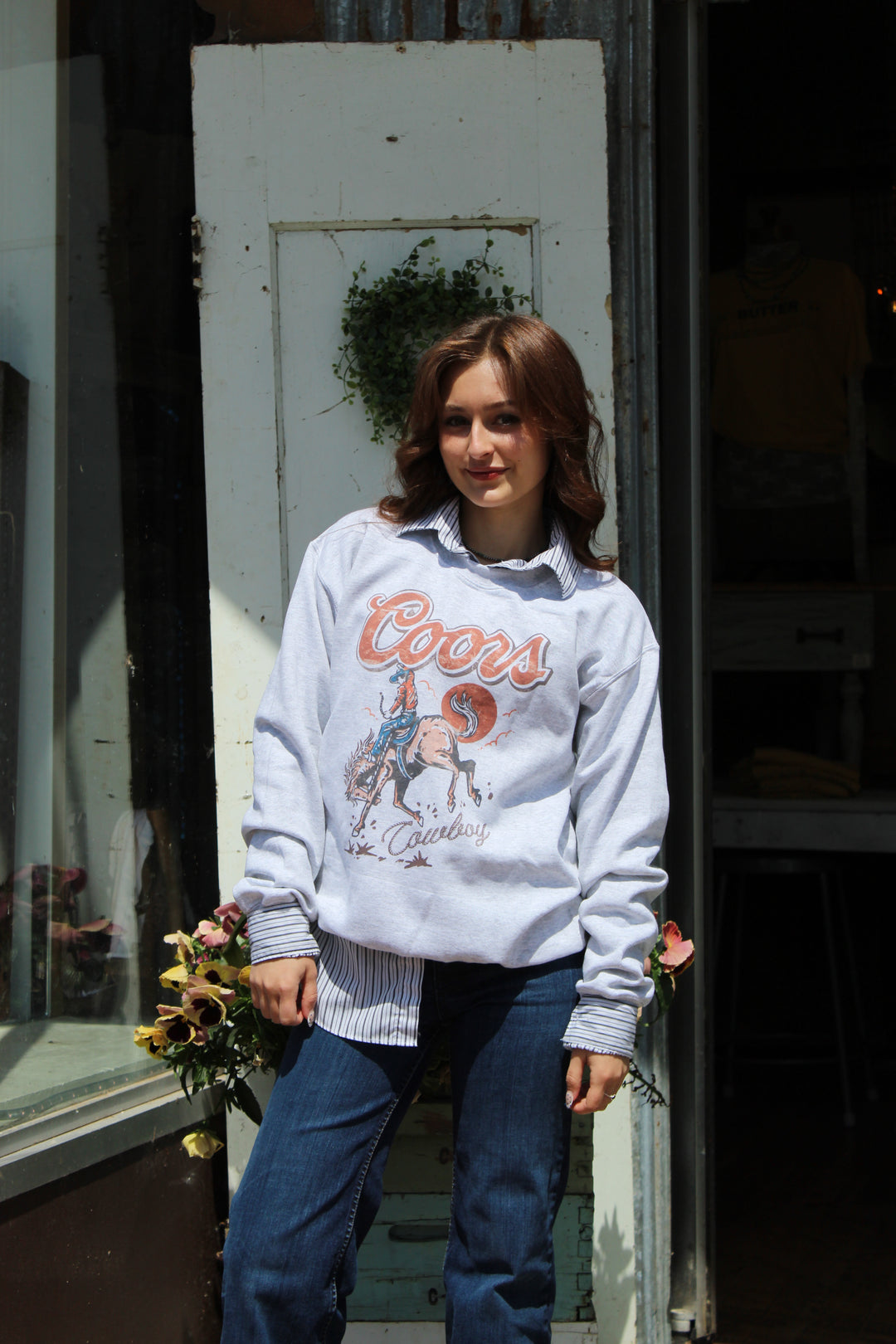 Coors Cowboy Sweatshirt