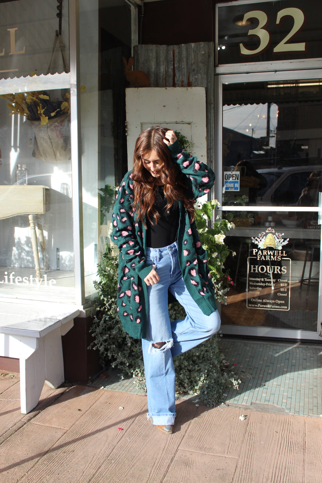 Out of the Woods Leopard Cardigan
