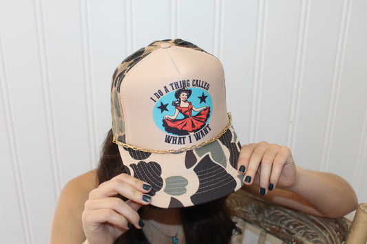 What I Want Vintage Trucker Hat 