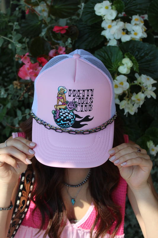 Pretty Girls Club Trucker Hat 