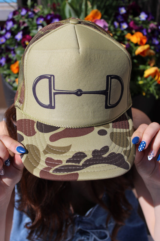 Snaffle Bit Trucker Hat
