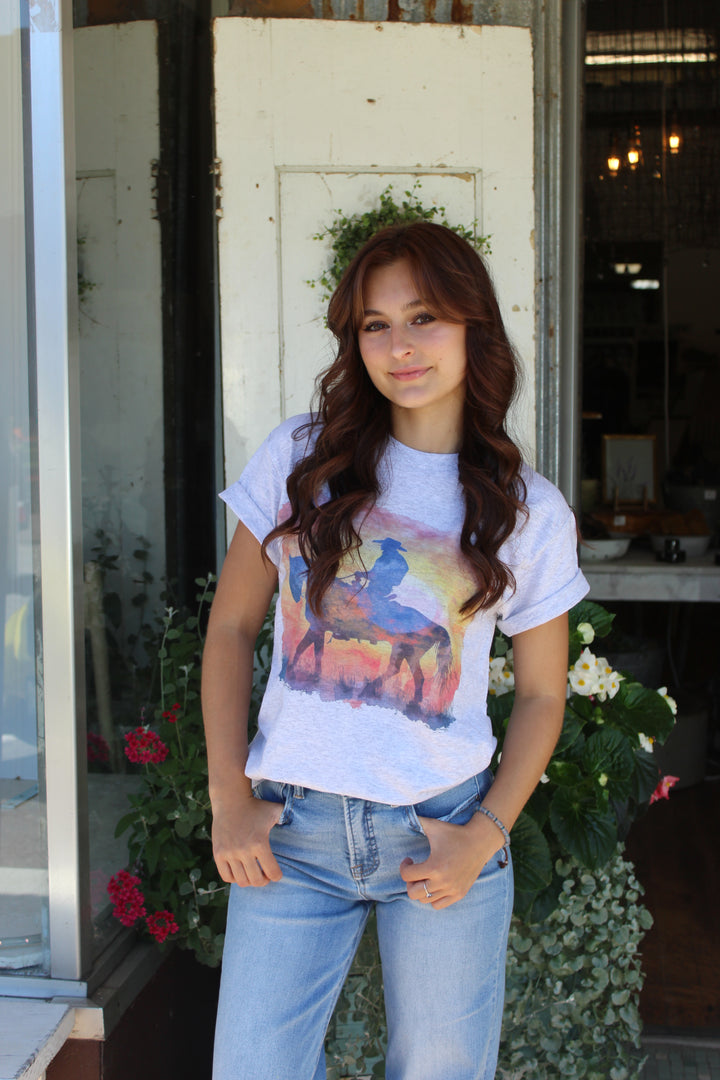 The Sunset Ride Tee