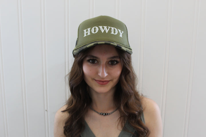 Camo Howdy Hat