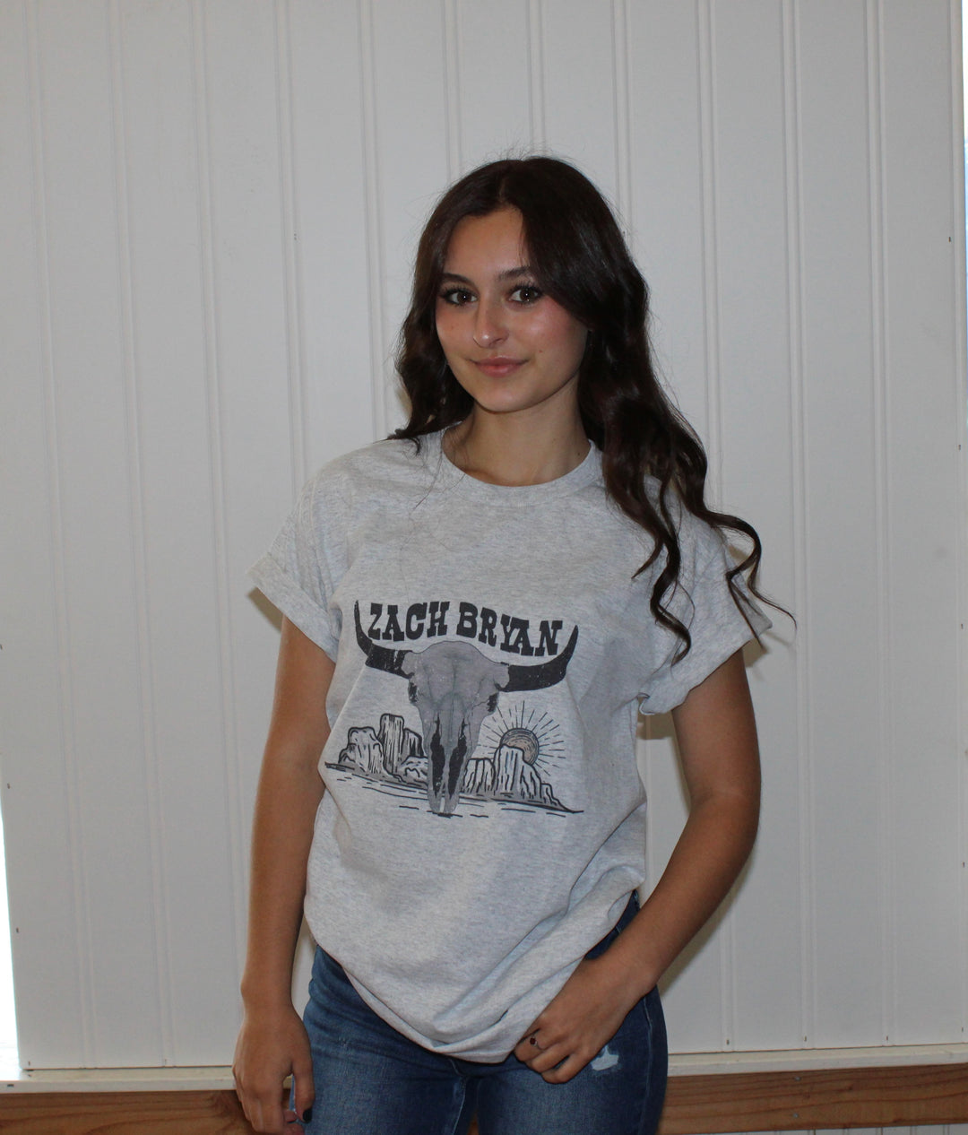 Zach Bryan Skull Tee
