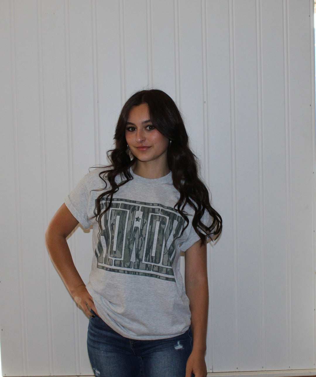 Camo Howdy Tee