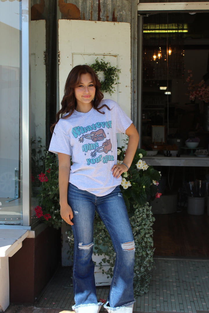 Spins Your Spurs Tee