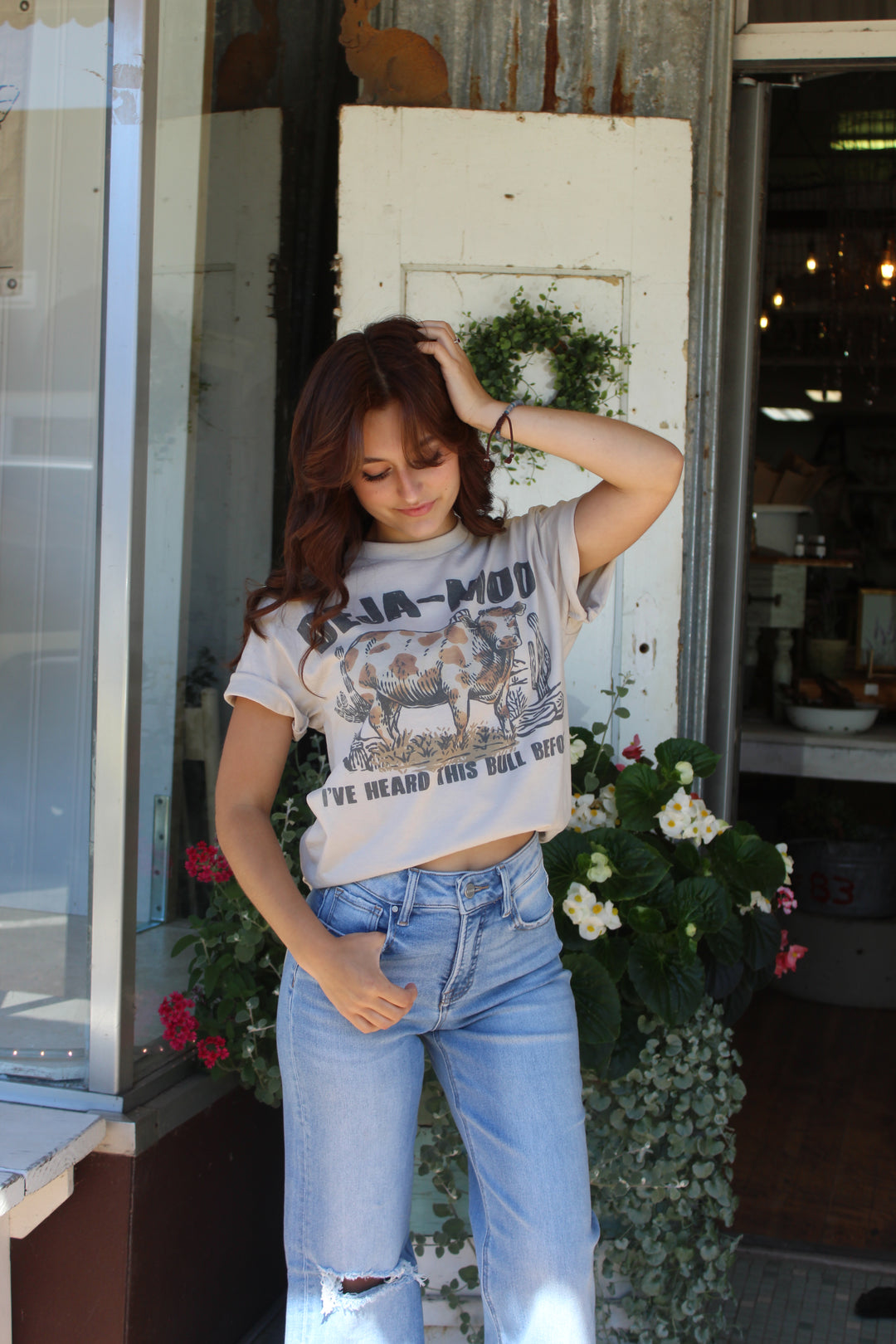DEJA-MOO tee