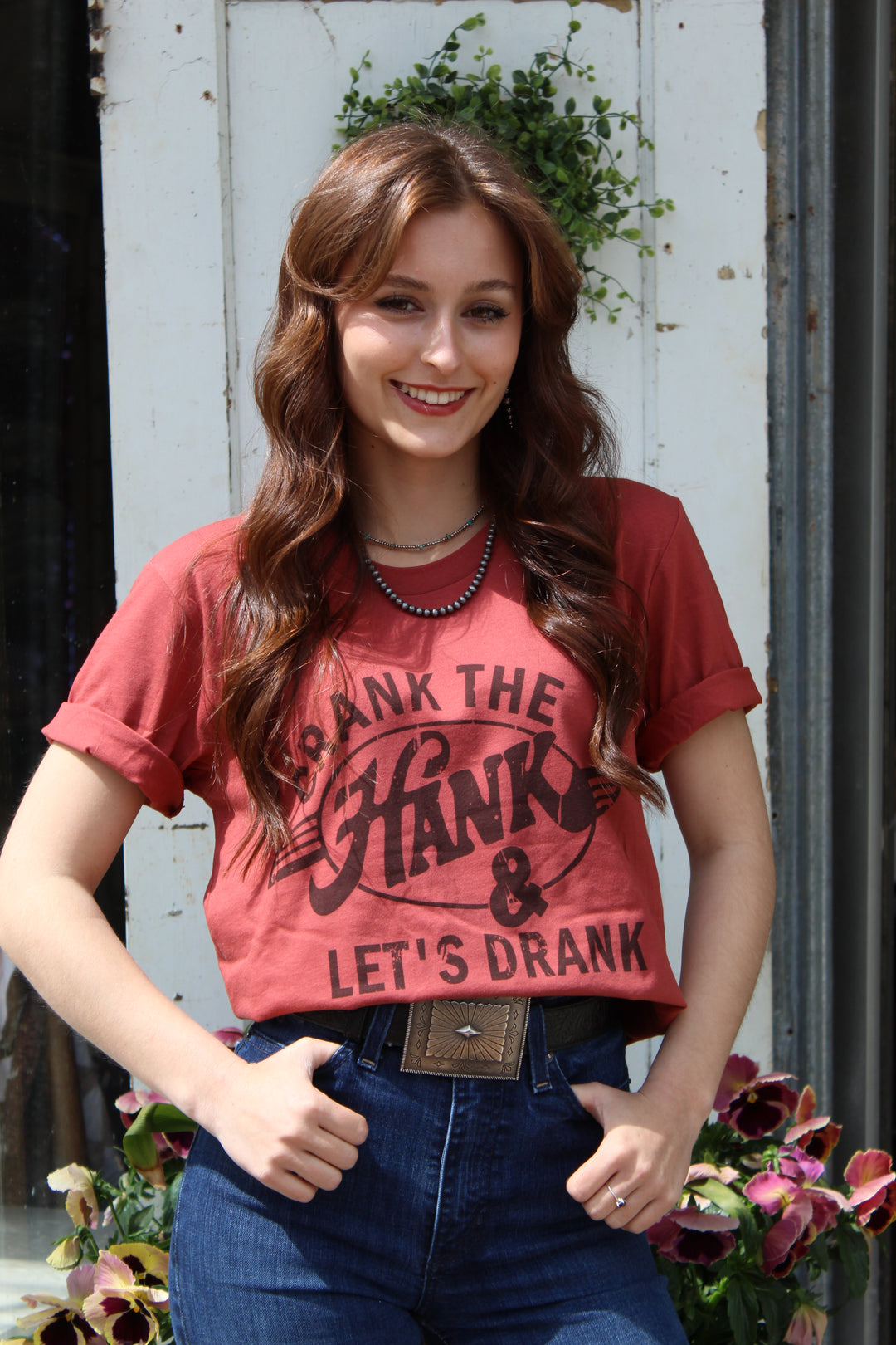Crank The Hank Graphic Tee