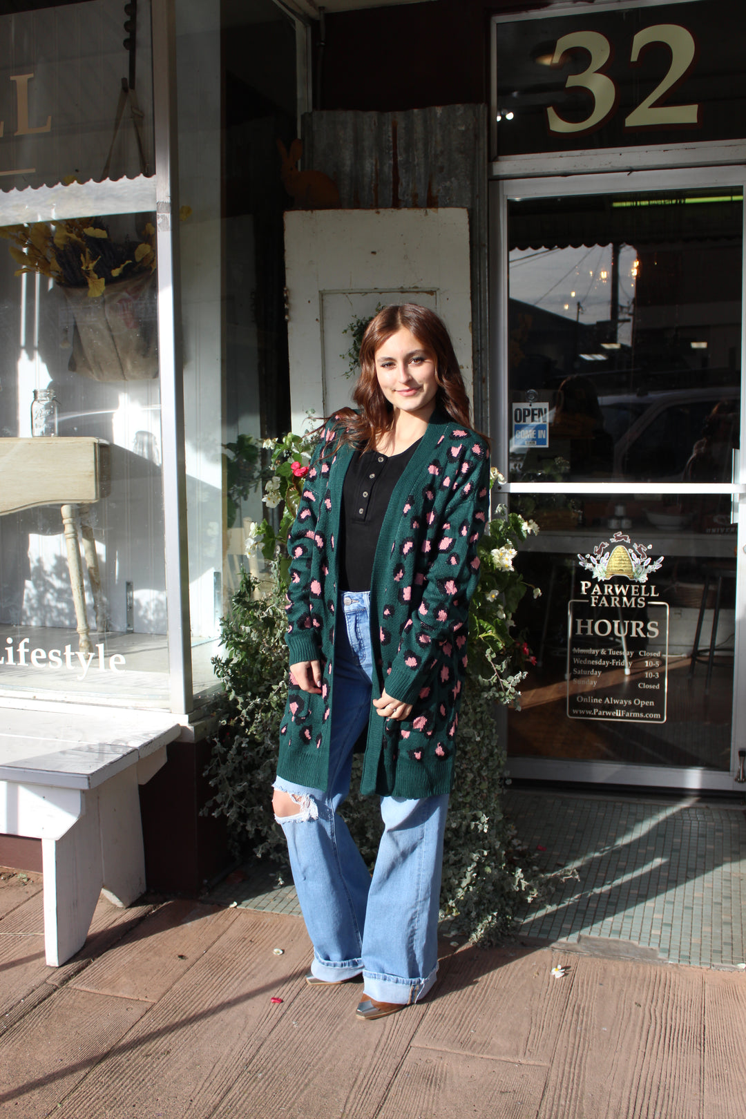 Out of the Woods Leopard Cardigan