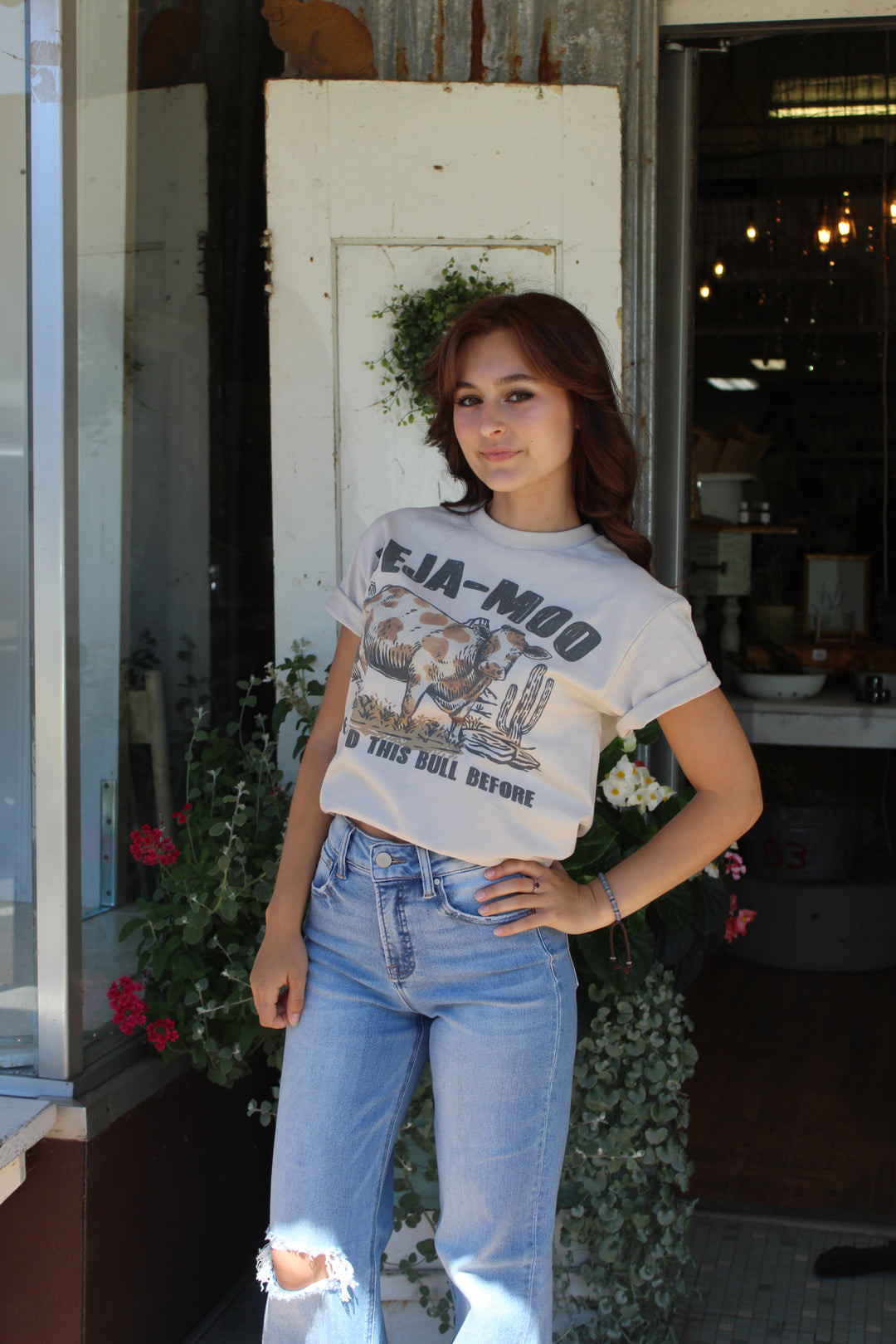 DEJA-MOO tee