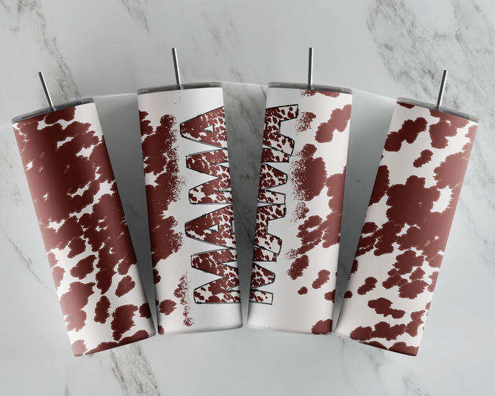 Mama Cowhide Tumbler